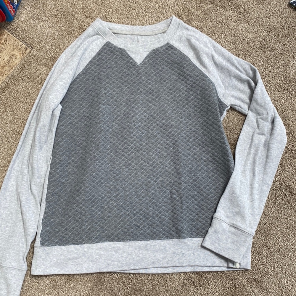 Eddie Bauer Quilted Sweatshirt